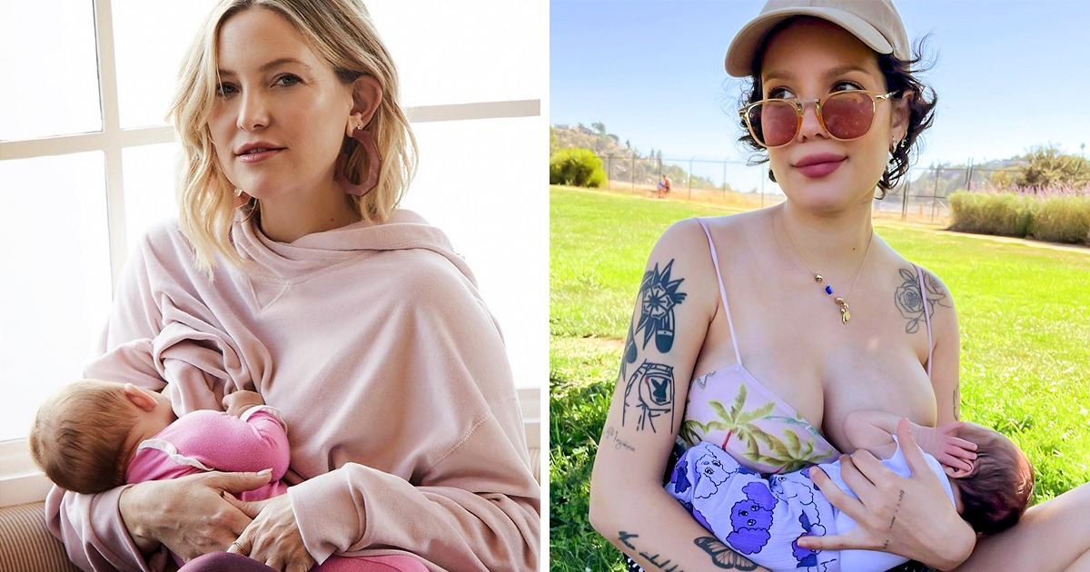 16 Stars qui ne voient aucun inconvénient à allaiter leurs bébés