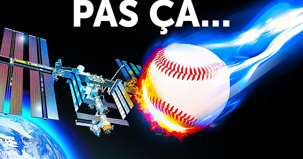 Et si une Balle de Baseball Frappait la Station Spatiale Internationale à la Vitesse de la Lumière