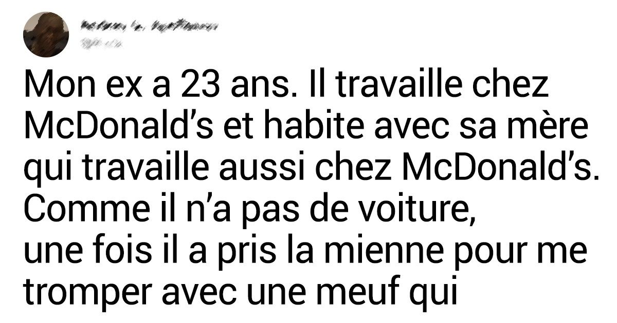 18 Tweets qui prouvent qu’il ne faut pas dire du mal de ses ex, même si c’est difficile de se retenir 18 Tweets qui prouvent qu’il ne faut pas dire du mal de ses ex, même si c’est difficile de se retenir