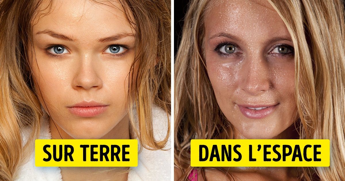 8 choses banales qui sont totalement différentes dans l’espace