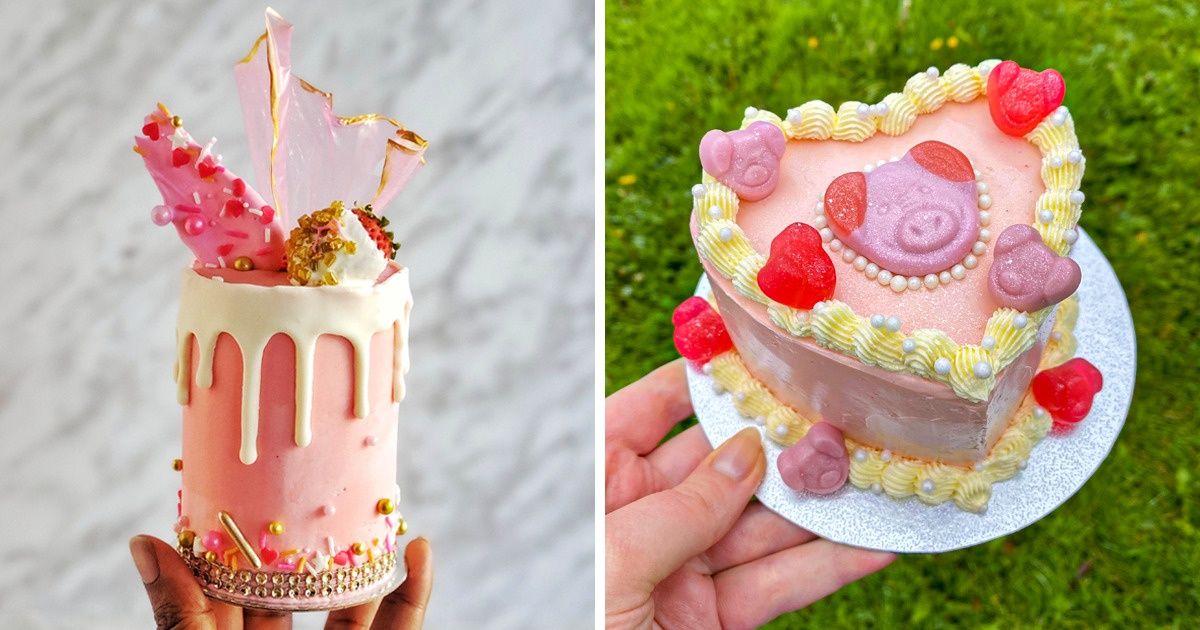 20 Gâteaux qui nous mettent l’eau à la bouche tout en tenant dans la paume de la main (on n’a même pas envie de les couper)