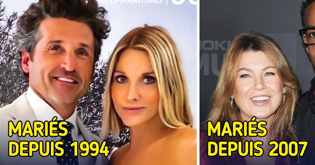 Voici 15 acteurs de “Grey’s Anatomy” avec leurs partenaires dans la vraie vie