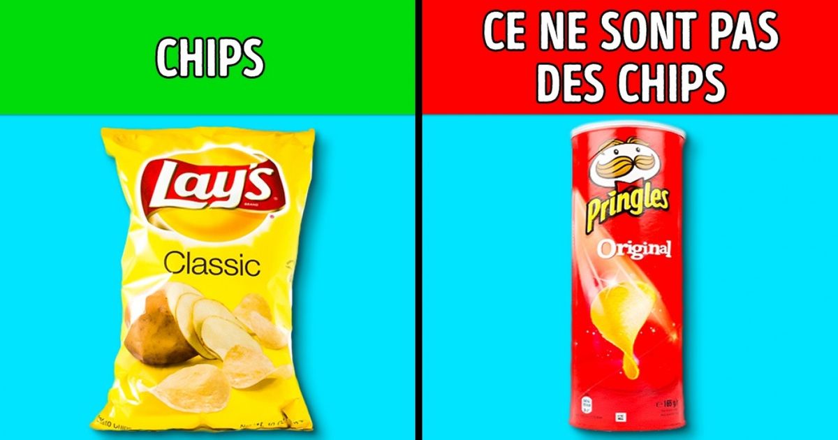 Tu n’aurais jamais soupçonné les 5 différences qui existent entre ces célèbres produits qui semblent identiques