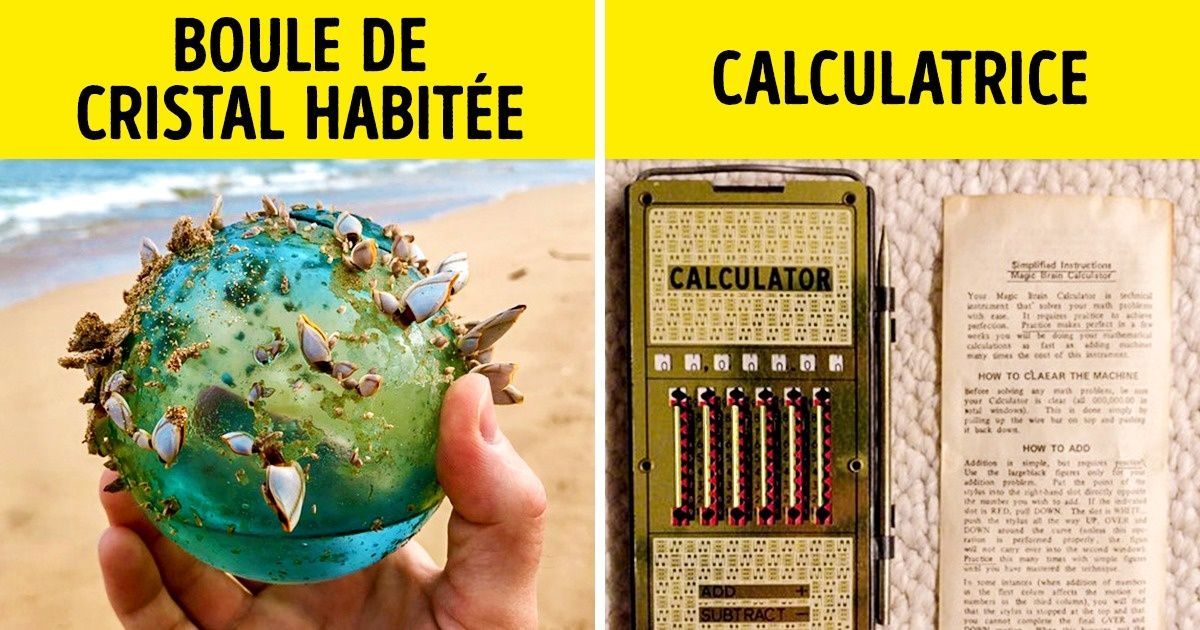 Ces 16 découvertes particulières et sublimes sont sorties de nulle part