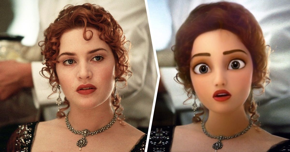 À quoi ressembleraient ces 18 personnages de films célèbres s’ils étaient dessinés par les studios Disney