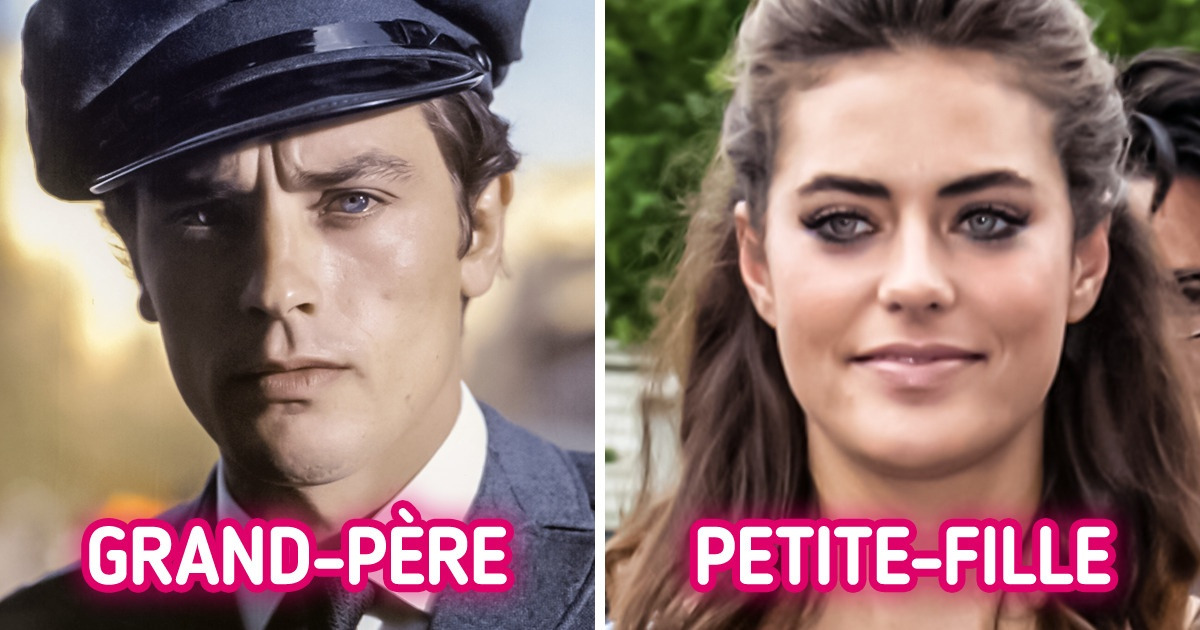 14 Petits-enfants de célébrités qui sont le portrait craché de leurs illustres aïeux