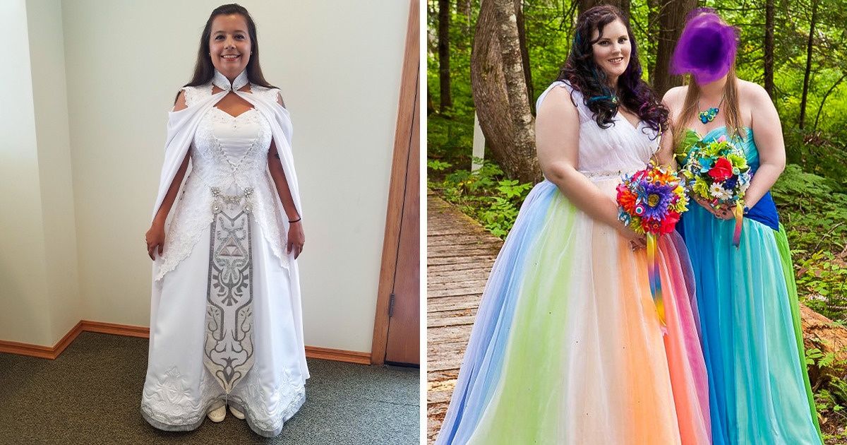 20 Jeunes mariées qui ont fait elles-mêmes la robe de leurs rêves et dont nous ne pouvons qu’être jalouses