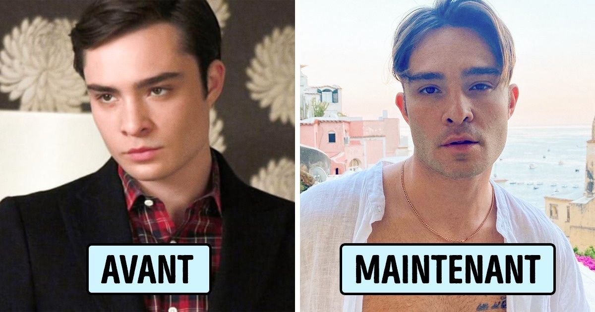 Découvre lévolution physique des acteurs de Gossip Girl en lespace de 13 ans Sympa