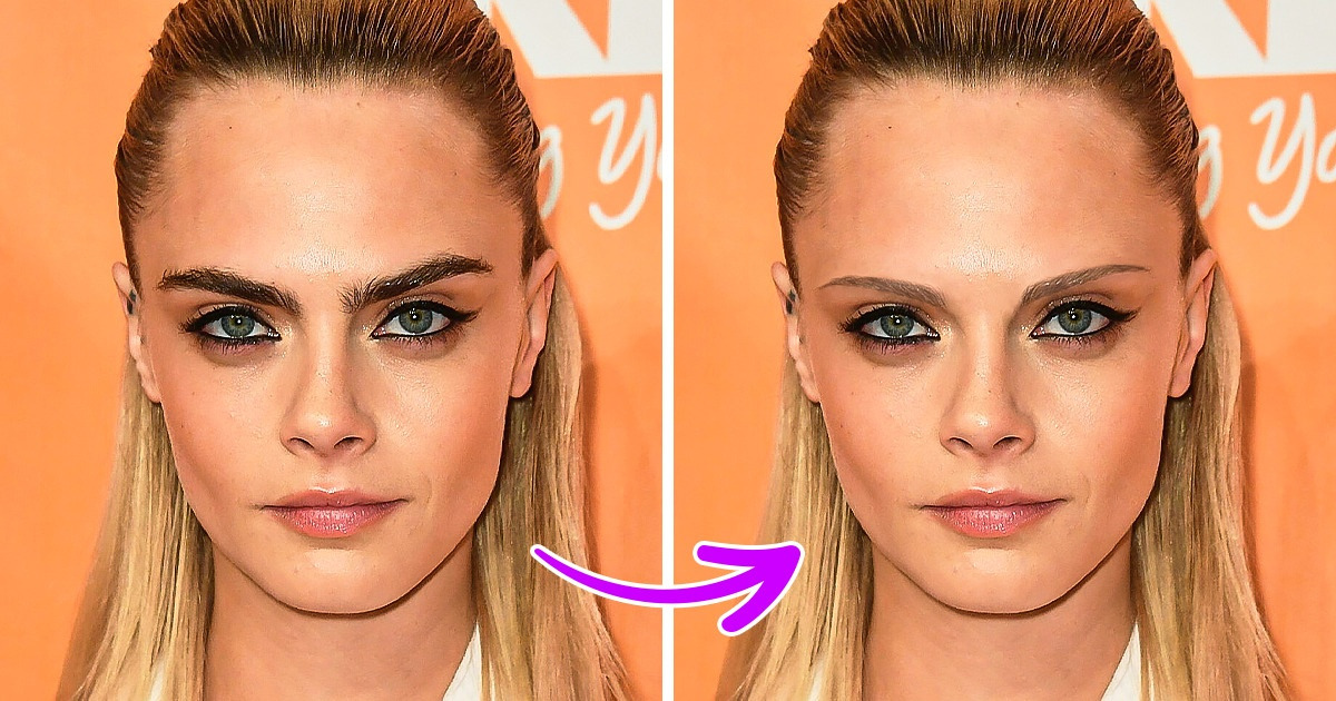 17 Visages de stars complètement transformés grâce à un tout petit détail