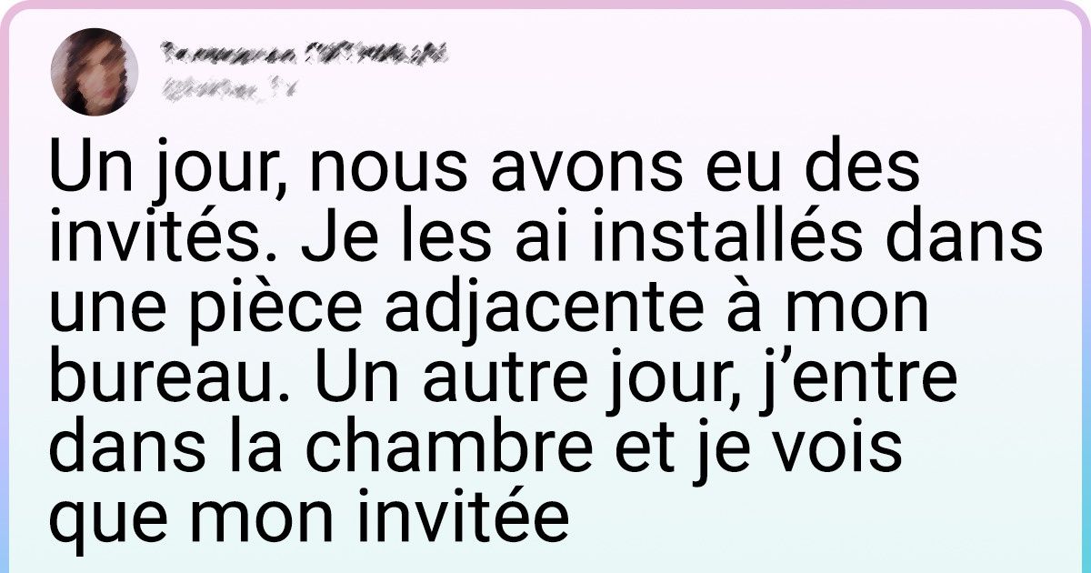 Les lecteurs de Sympa nous font part des incidents qui les ont poussés à ne plus inviter qui que ce soit chez eux