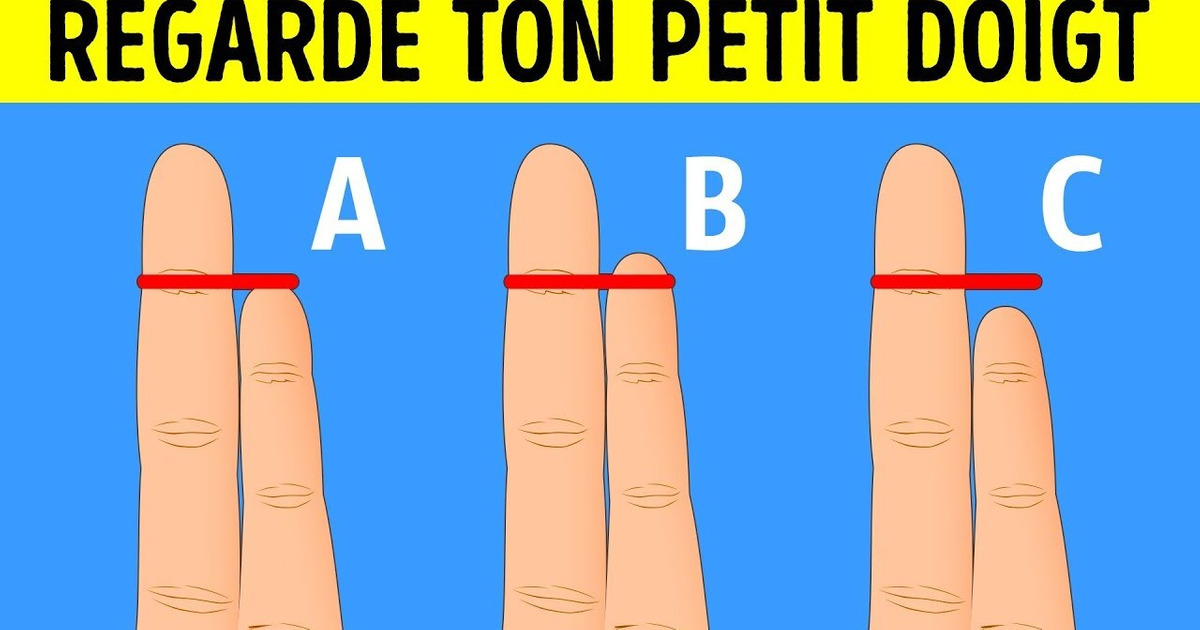 La Forme de Tes Doigts Détermine Ton Type de Personnalité et Les Risques de Santé La Forme de Tes Doigts Détermine Ton Type de Personnalité et Les Risques de Santé