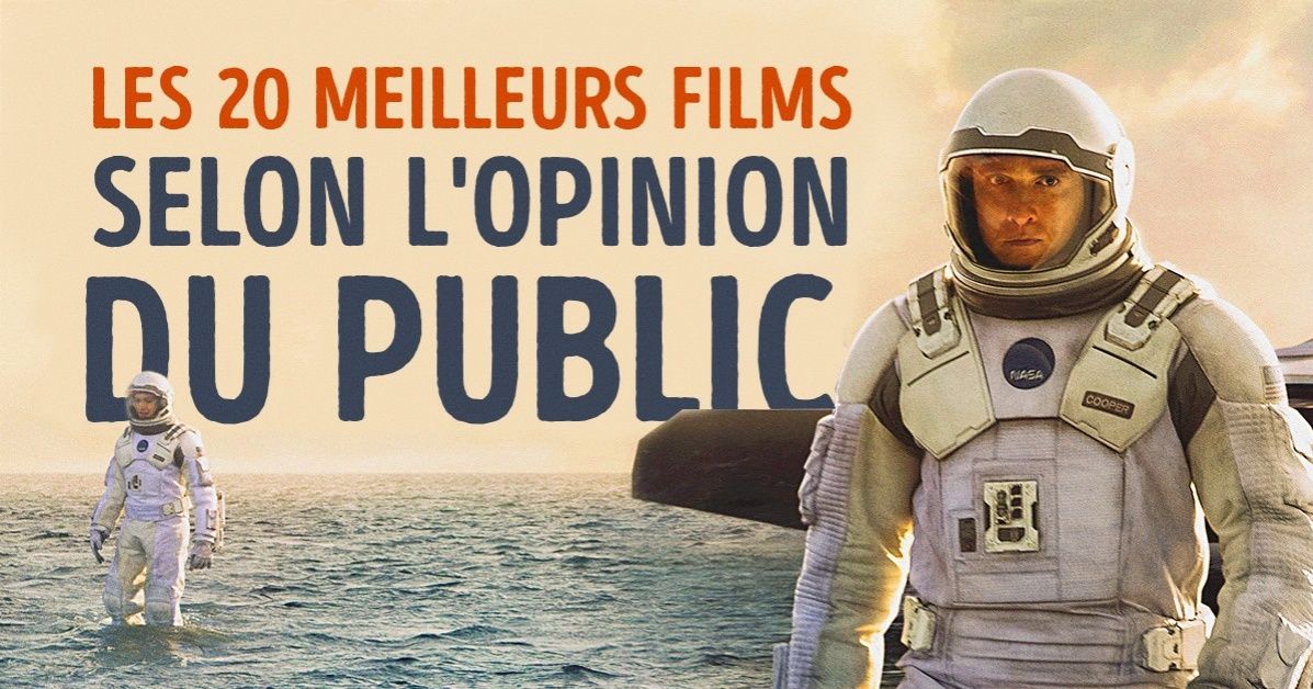 20 Films qui ont obtenu la meilleure note du public