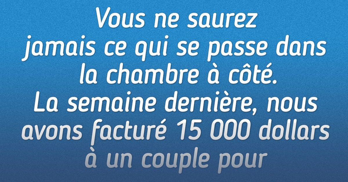 20 Histoires et secrets d’hôtels de luxe qui ont été révélés par des employés de ces établissements