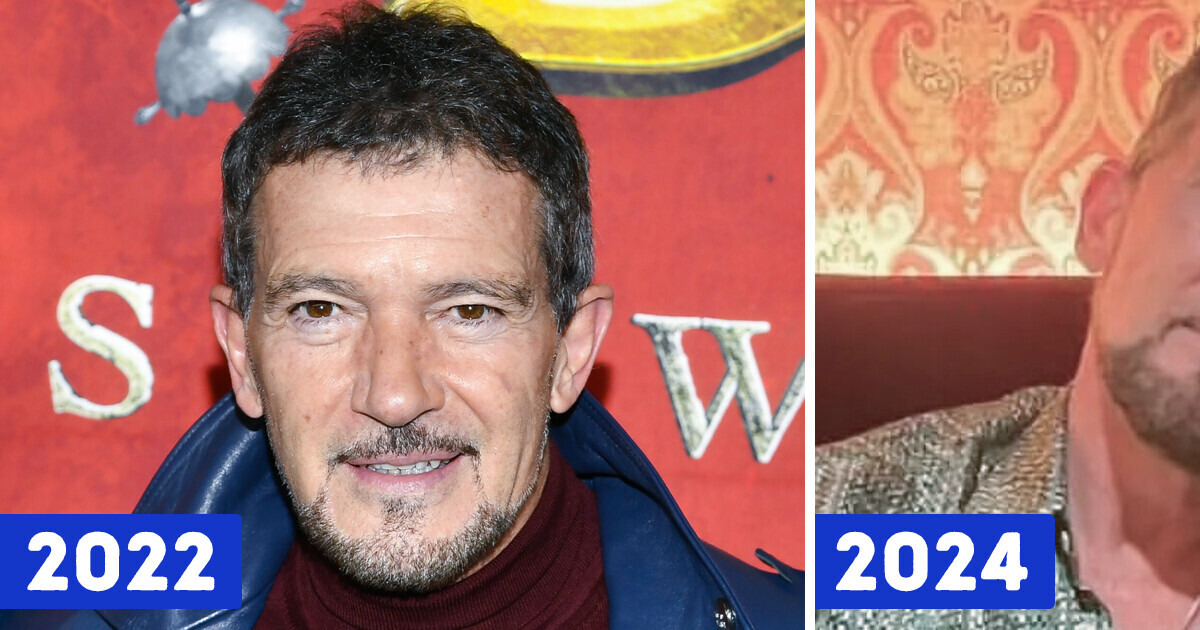 “Ce n’est même pas lui”, Antonio Banderas, 63 ans, fait sensation sur une nouvelle photo avec sa belle-fille
