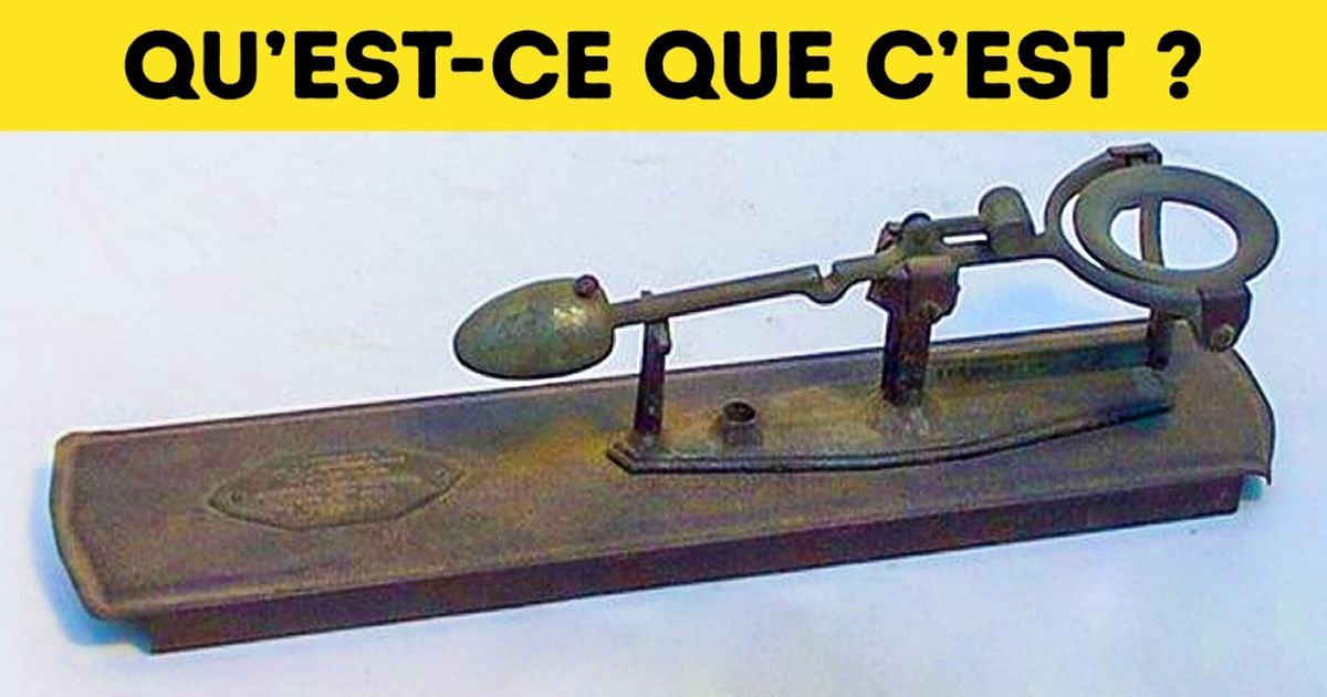 Découvre 13 objets dont la véritable utilité n’est pas forcément évidente à deviner Découvre 13 objets dont la véritable utilité n’est pas forcément évidente à deviner