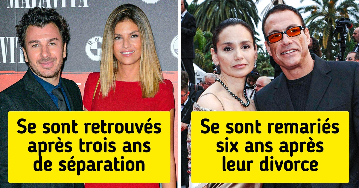 10 Couples de stars qui se sont séparés et sont de nouveau ensemble