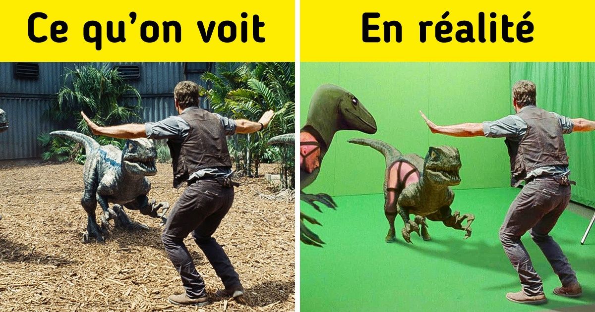 Vues de derrière la caméra, ces 17 scènes de films et séries semblent très différentes