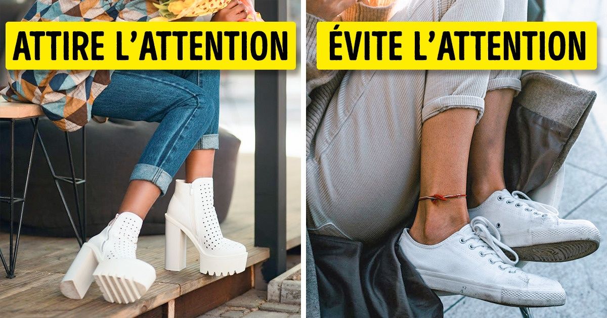 Voici 9 manières selon lesquelles ton caractère peut influencer ton choix de chaussures