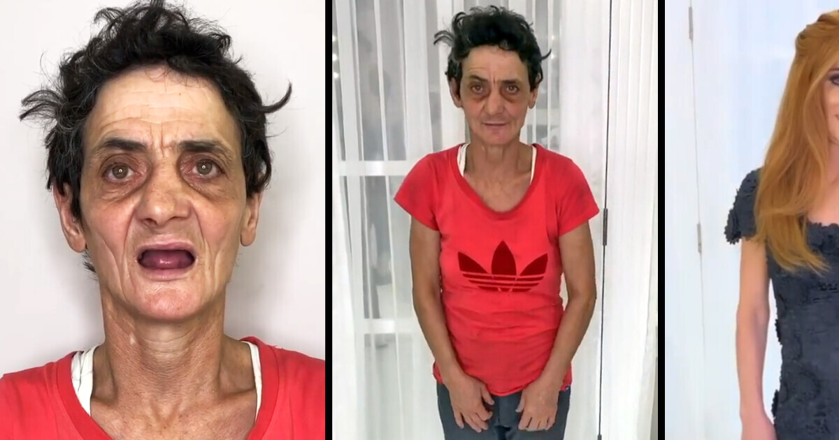 Une femme sans-abri profite d’un relooking offert et le résultat est stupéfiant Une femme sans-abri profite d’un relooking offert et le résultat est stupéfiant