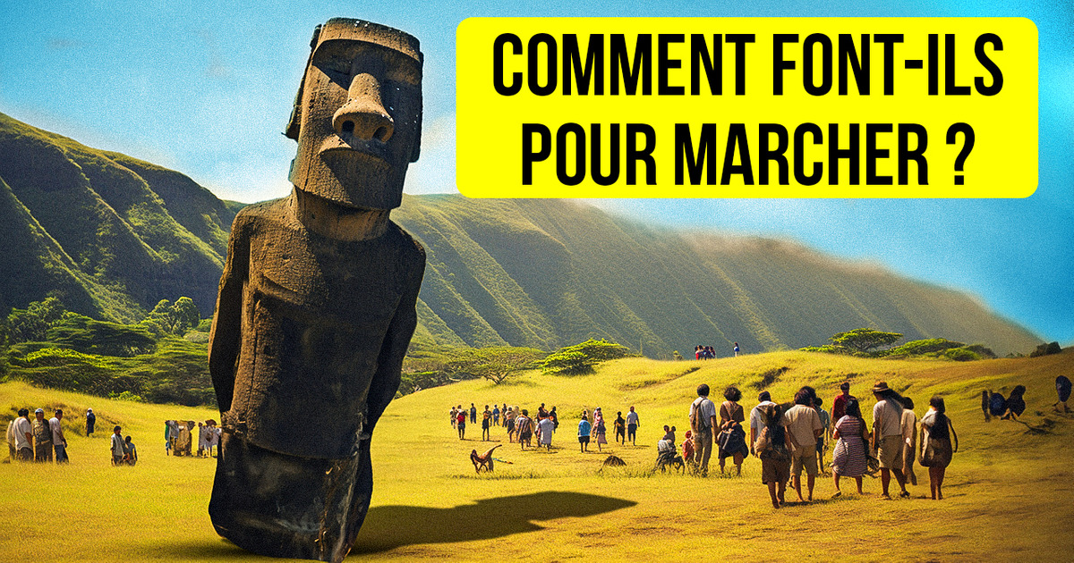 Nous Savons Maintenant Comment les Géants de l’Île de Pâques ont été Déplacés