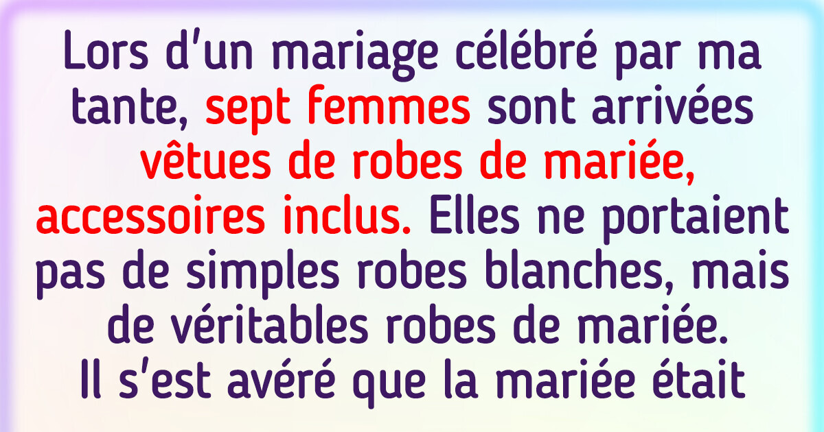 15 Personnes racontent les choses les plus étranges qu’elles ont vu à un mariage 15 Personnes racontent les choses les plus étranges qu’elles ont vu à un mariage