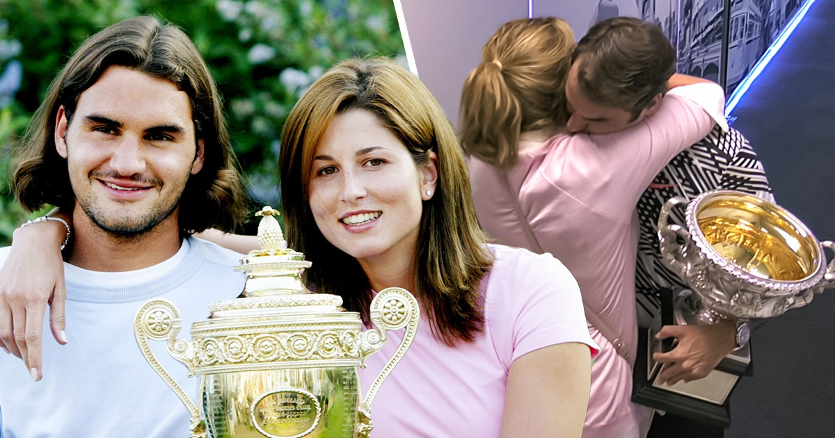 Son entraîneur s’y était opposé, mais Roger Federer a embrassé Mirka en 2000 et depuis, tout a changé Son entraîneur s’y était opposé, mais Roger Federer a embrassé Mirka en 2000 et depuis, tout a changé