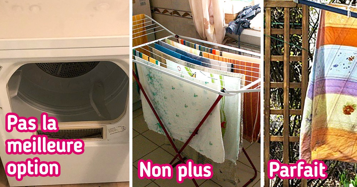 10+ Secrets du séchage de linge et de vêtements que beaucoup de gens ne connaissent même pas
