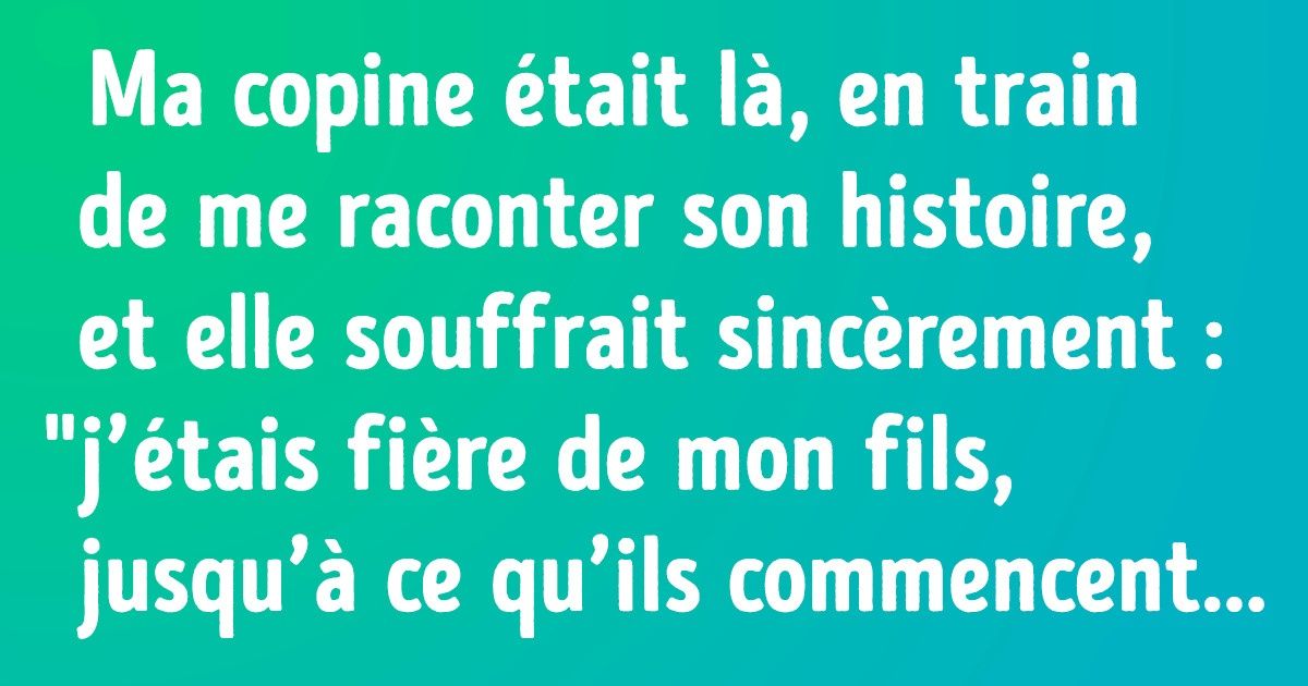 Les trois choses les plus importantes sont : le père, la mère et l’enfant. Personne d’autre ne te connait aussi bien.