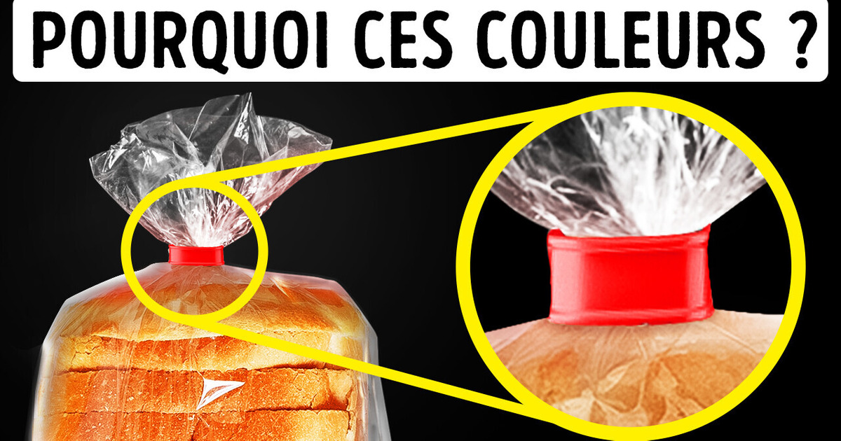 Voilà Pourquoi Les Fermetures du Pain Sont Colorées