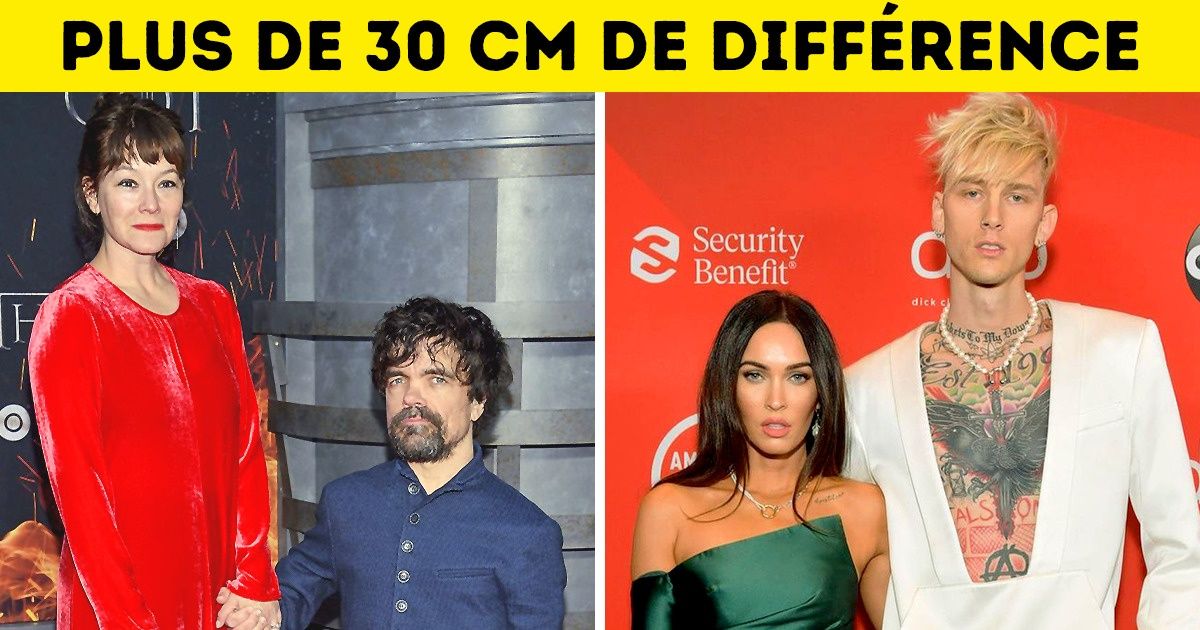 14 Couples de célébrités pour lesquelles la différence de taille ne représente pas du tout un problème