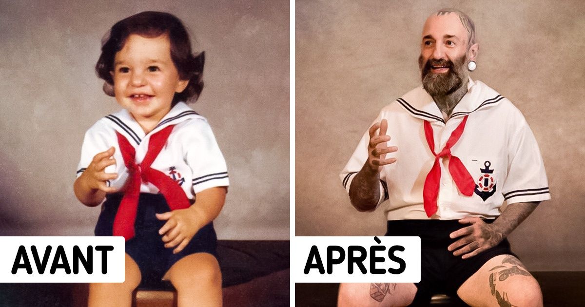 25 Photos qui mettent en scène le temps qui passe