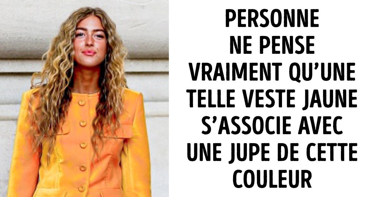 13 Assortiments de couleurs originaux auxquels la plupart des filles ne penseraient jamais en choisissant leur tenue