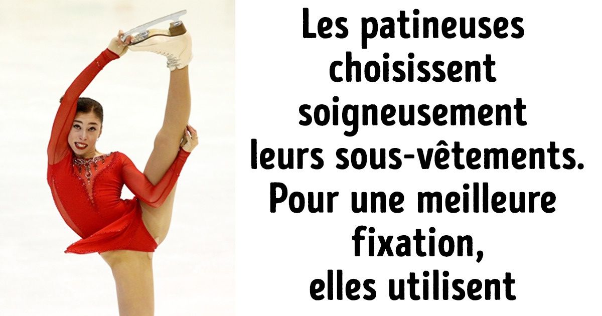 10 Secrets bien gardés des patineuses artistiques
