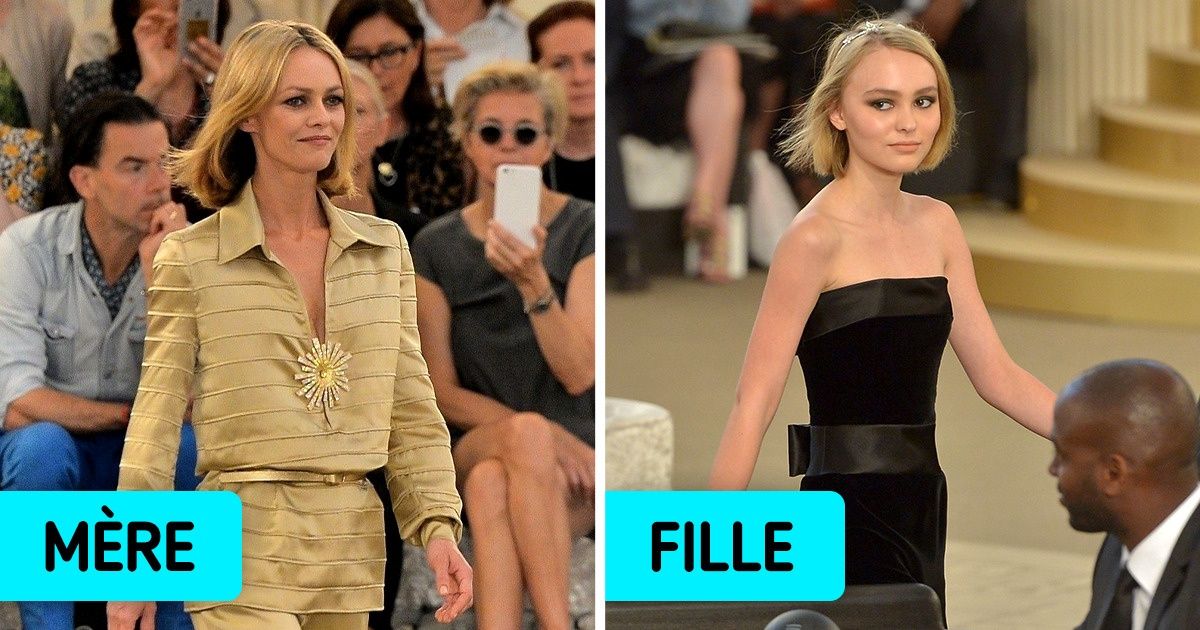 Telle mère, telle fille : 10+ photos de Vanessa Paradis et de sa fille Lily-Rose Depp