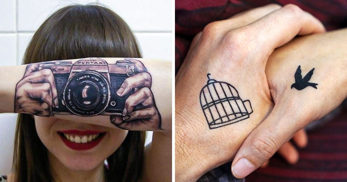 15+ Tatouages qui montrent à quel point tu peux être créatif avec de l’encre