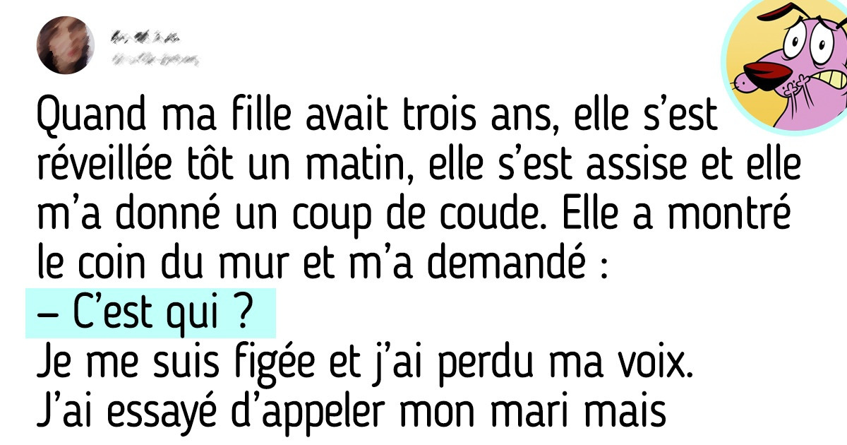 18 Parents racontent les histoires les plus effrayantes que leurs enfants leur ont racontées