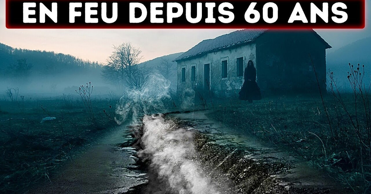 Cet Étrange Village Brûle Depuis 60 Ans