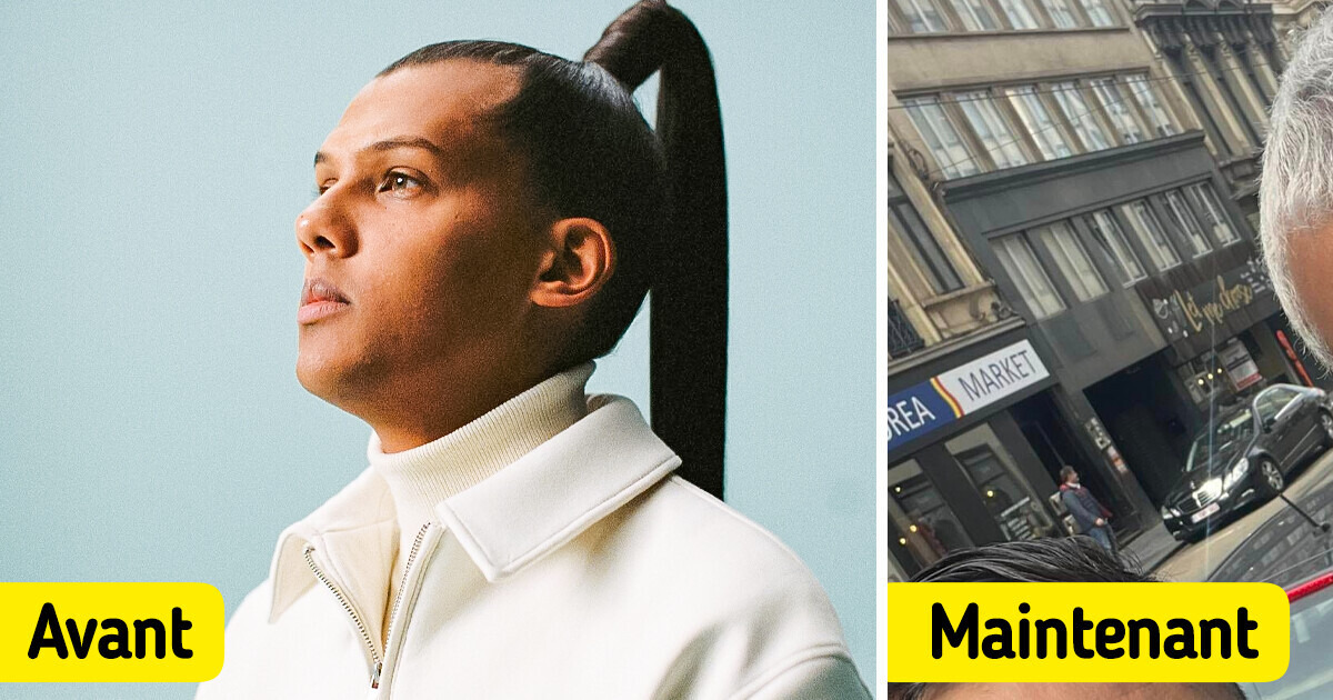 Après un an d’absence, Stromae réapparaît avec une nouvelle coiffure blonde qui surprend
