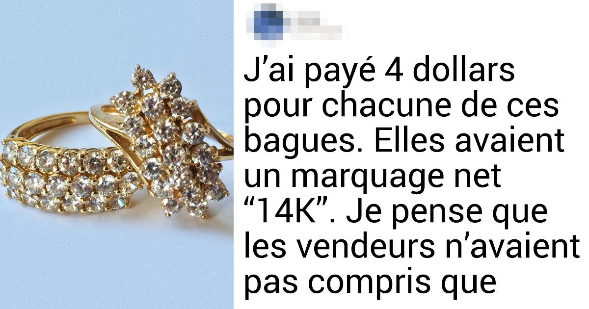20+ Personnes qui allaient simplement faire du shopping mais qui ont trouvé un véritable trésor