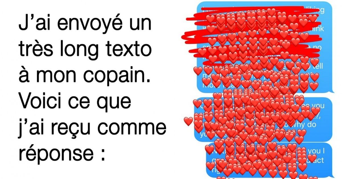 Ces 21 textos prouvent qu’être en couple peut s’avérer une chose compliquée, mais aussi très drôle... Ces 21 textos prouvent qu’être en couple peut s’avérer une chose compliquée, mais aussi très drôle...