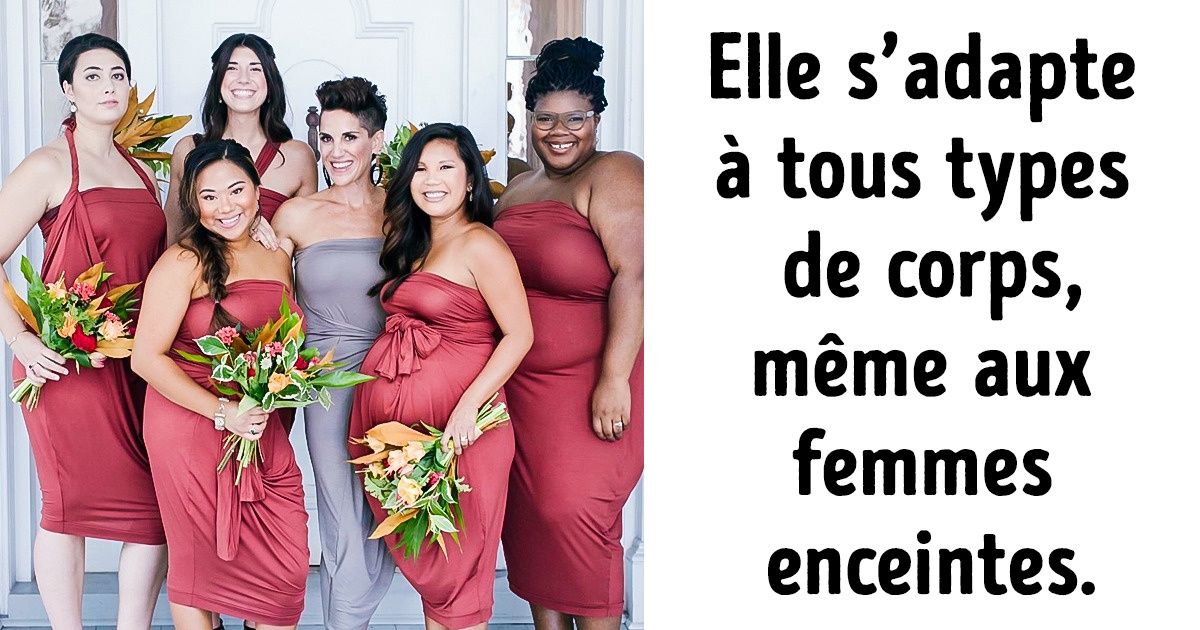 Une Américaine a inventé une robe qui peut se porter de 101 façons différentes