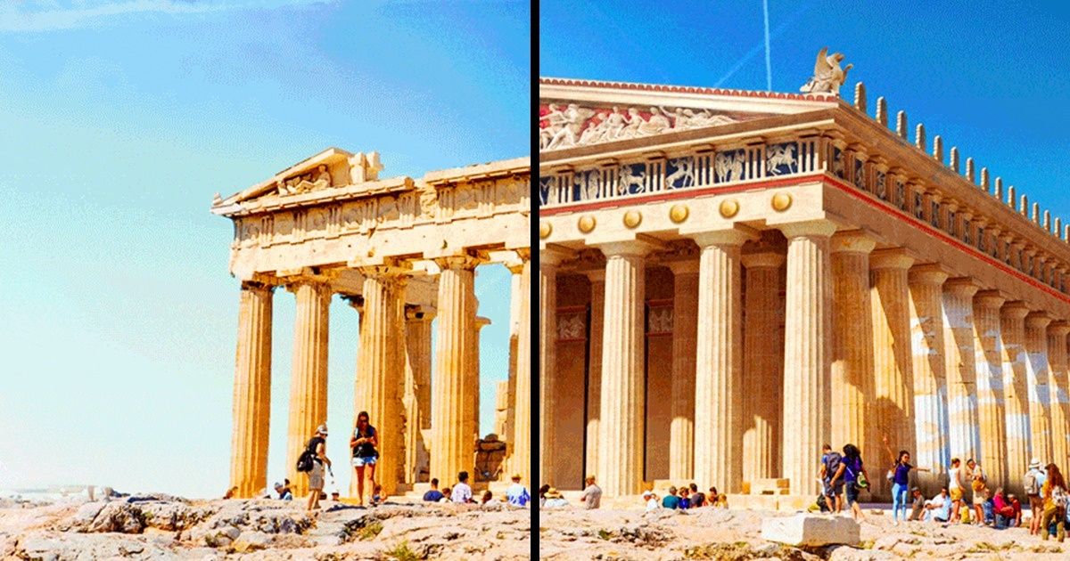 Découvre à quoi ressemblent 7 chefs-d’œuvre architecturaux de l’Antiquité grâce à la technologie moderne