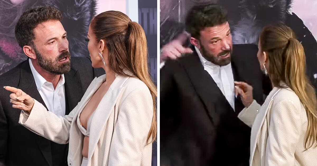 Ben Affleck et Jennifer Lopez ont été filmés lors d’un conflit