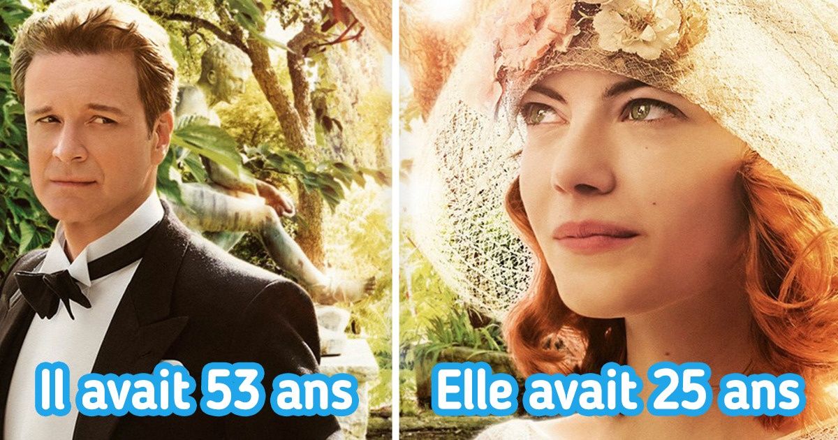 16 Couples de cinéma qui ont une grande différence d’âge