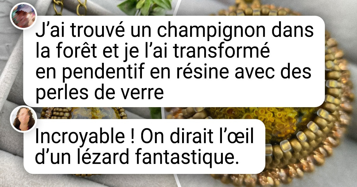 20+ Personnes talentueuses ont créé des bijoux uniques, plus impressionnants que des pièces en matériaux précieux