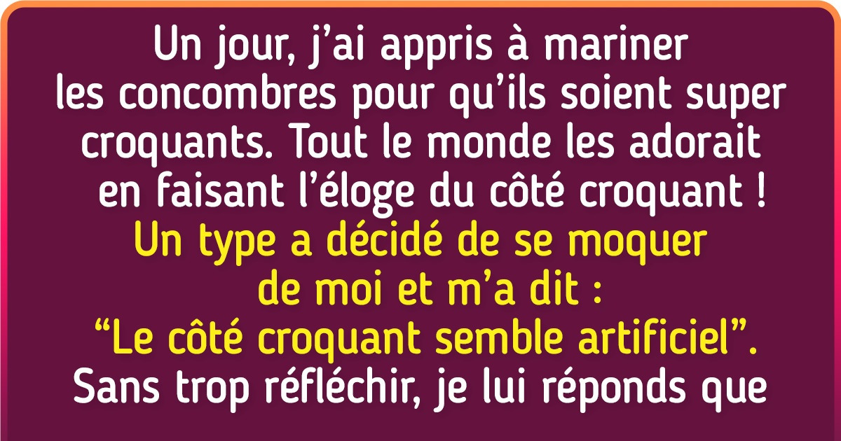16 Internautes nous expliquent comment ils ont remis à leur place de grossiers personnages, sans hésitation et avec tact 16 Internautes nous expliquent comment ils ont remis à leur place de grossiers personnages, sans hésitation et avec tact