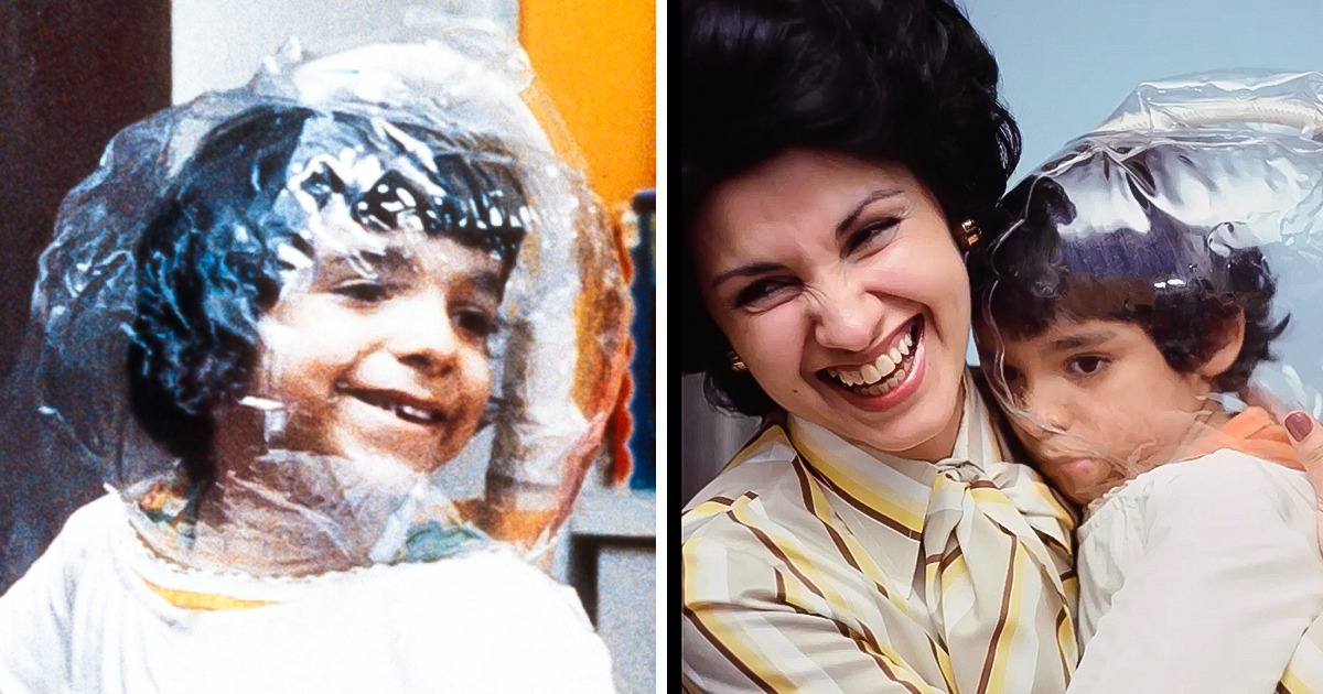 L’histoire remarquable de David, l’enfant qui a dû vivre à l’intérieur d’une bulle en plastique pour toujours