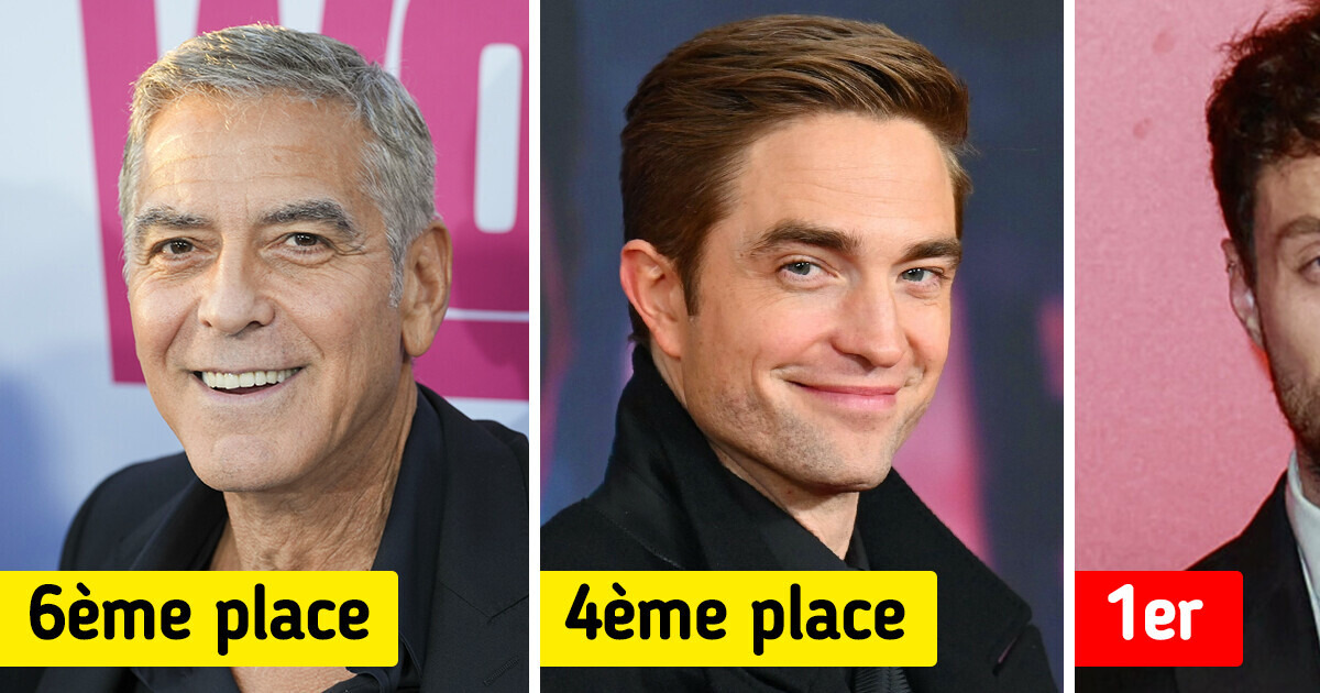 Découvre les 10 hommes qui figurent sur la liste des plus beaux du monde Découvre les 10 hommes qui figurent sur la liste des plus beaux du monde