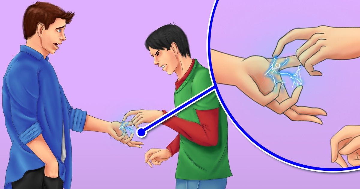 Voici pourquoi nous donnons parfois de petites décharges électriques quand nous touchons quelqu’un Voici pourquoi nous donnons parfois de petites décharges électriques quand nous touchons quelqu’un