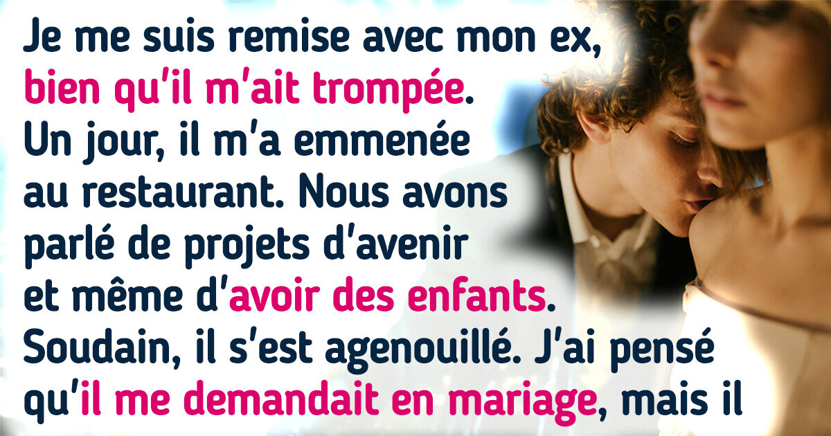 J’ai pardonné à mon ex-mari de m’avoir trompée, mais ce qu’il a fait ensuite a tout gâché